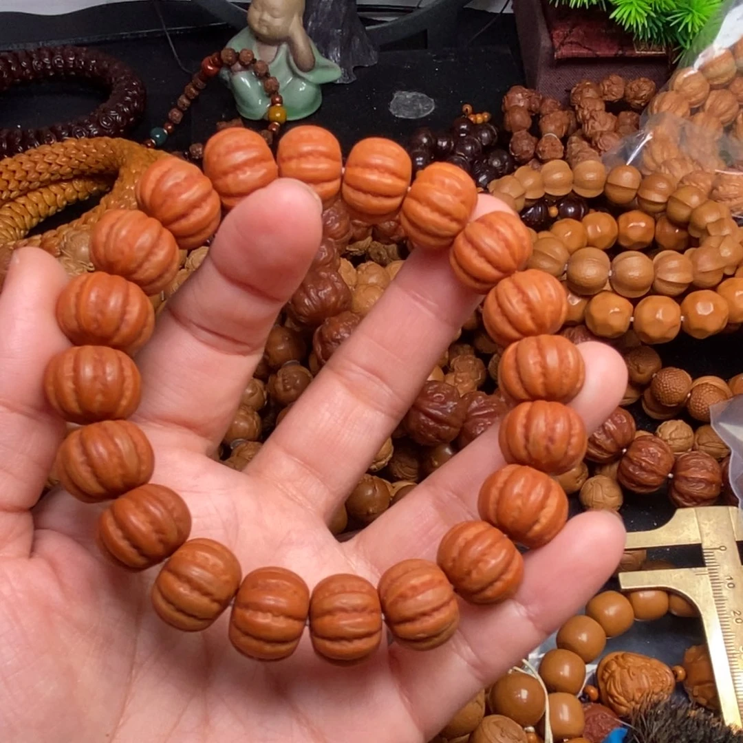 菩提籽类橄榄核猴头核桃手串手链