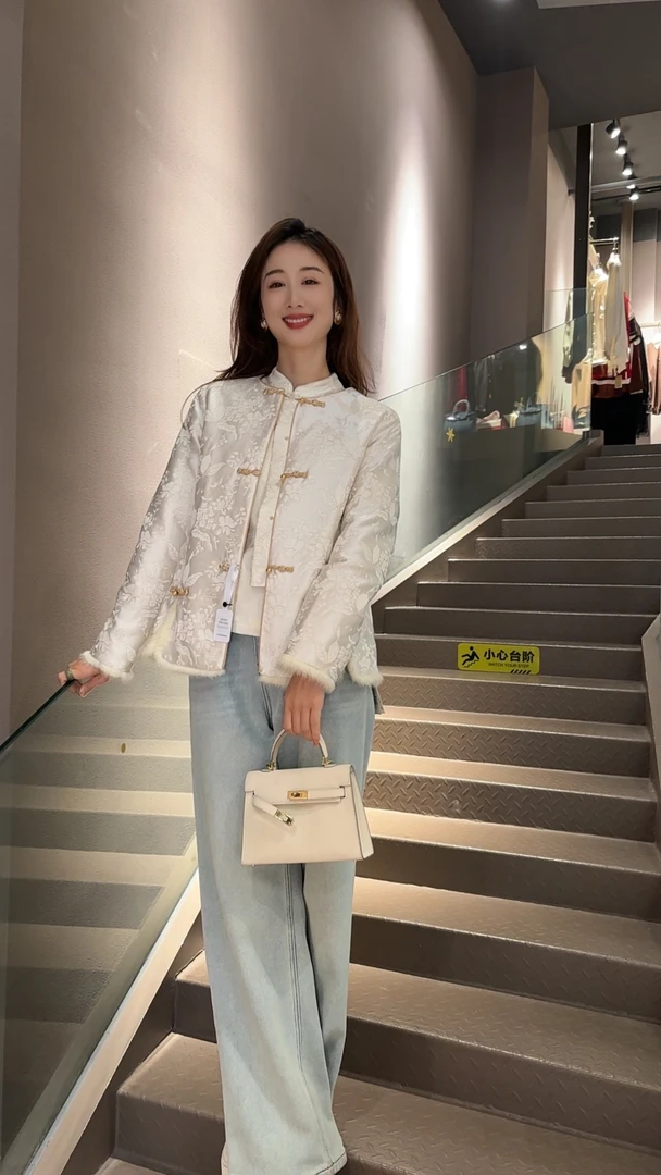 《佩佩定制》时尚新中式中国风复古外套2898