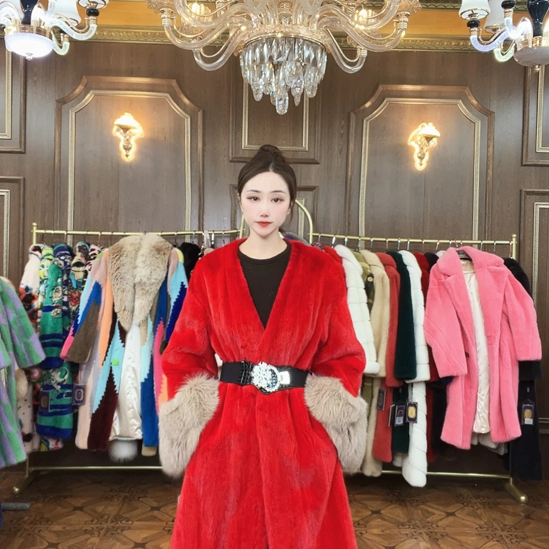 貂皮大衣时尚潮流