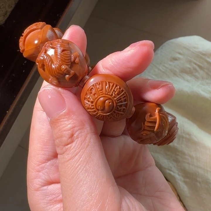 老***棍橄榄核手串/手链橄榄核雕