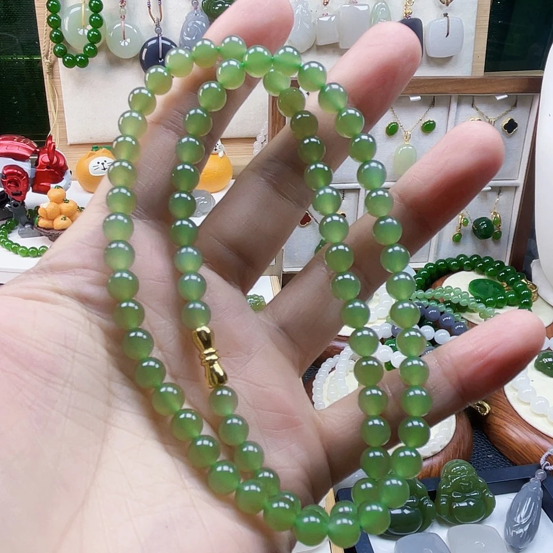 项链未镶嵌和田玉