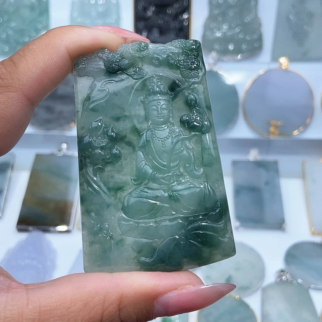 翡翠吊坠(不含链)未镶嵌