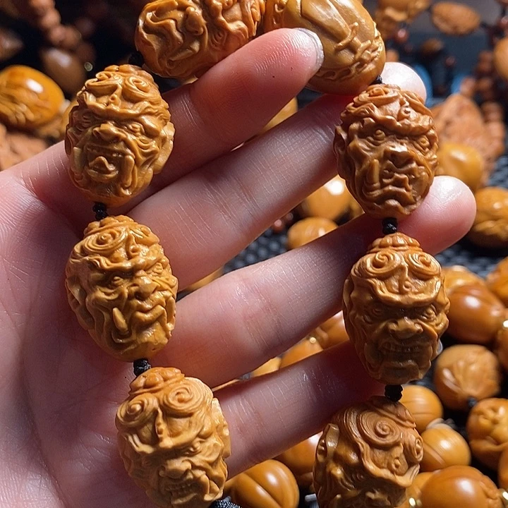 吊坠橄榄核不动明王