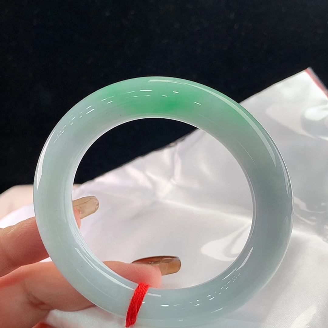 【闪购商品】未镶嵌手镯翡翠圆55
