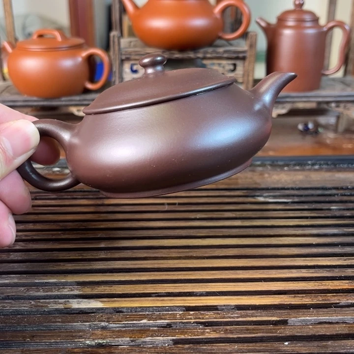 茶壶紫砂原矿紫砂手工制作