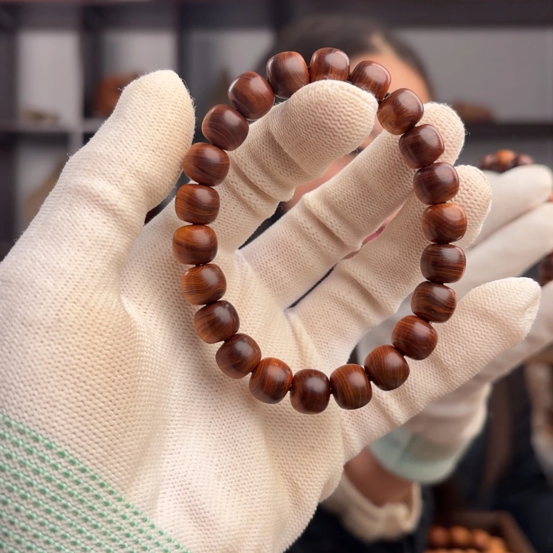 手串/手链柏木（崖柏） 干黑蚕丝0910双面碳化甜香10.9 高货