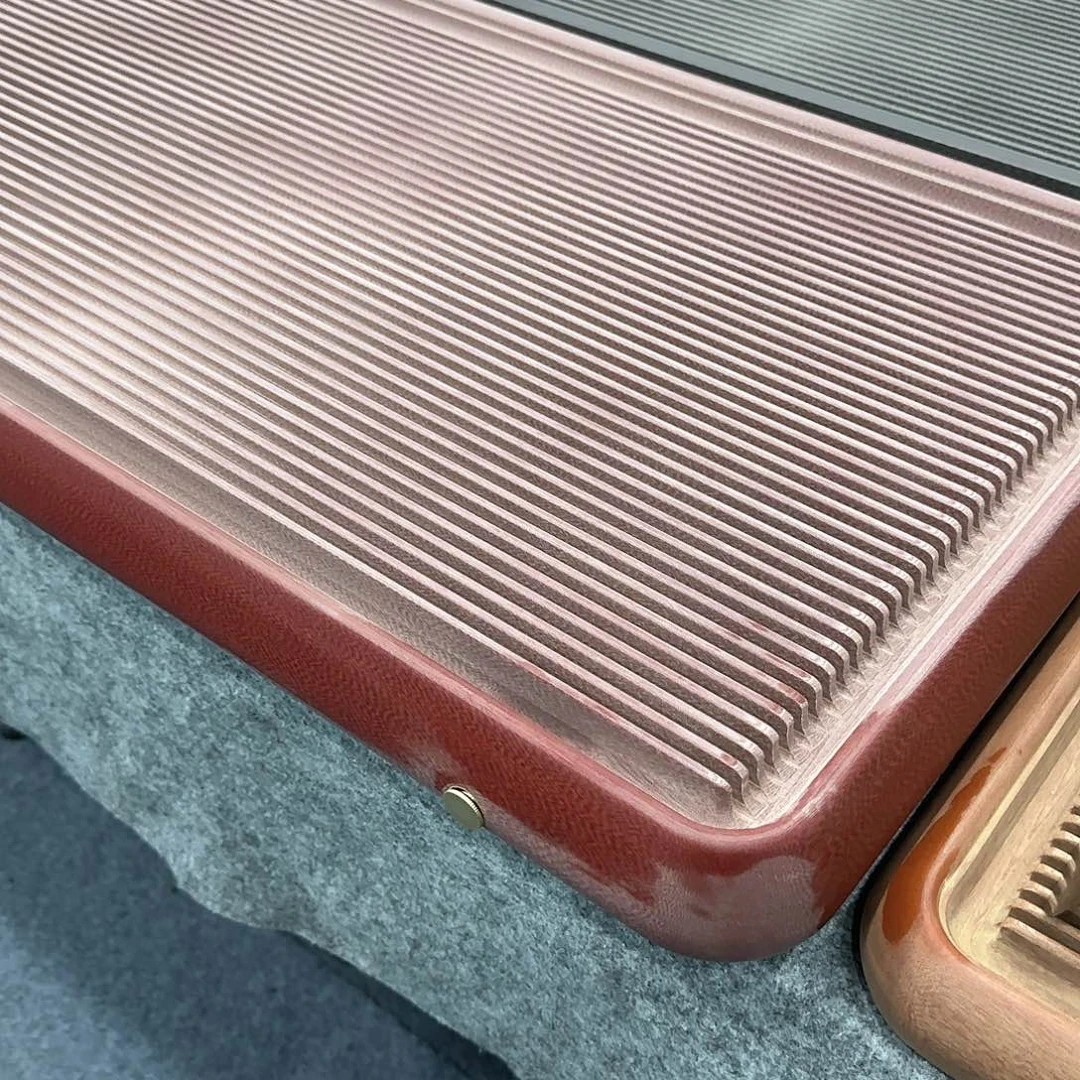 想***乐90506红色龙纹电木