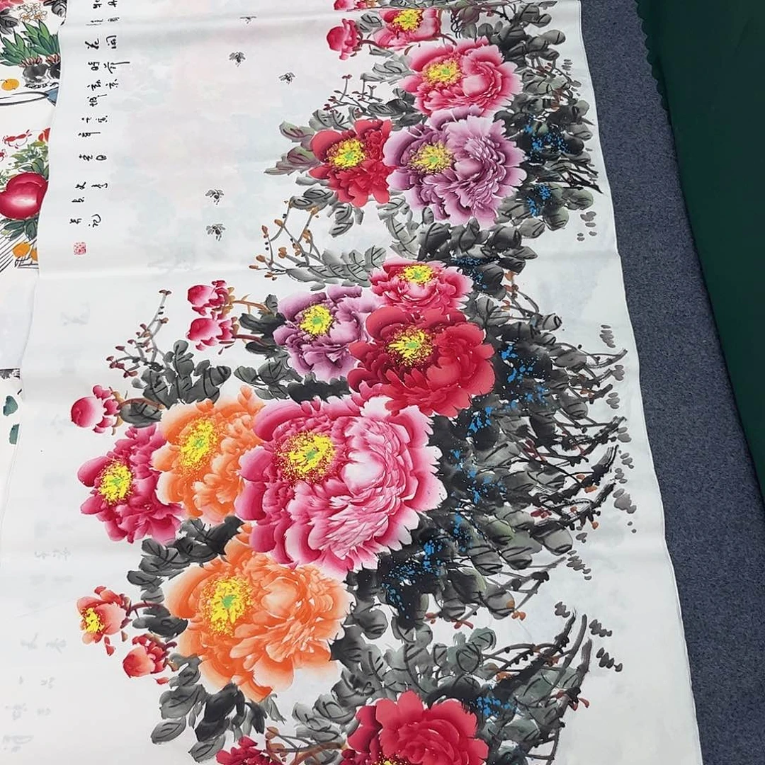 国画纯手绘国画宣纸作品