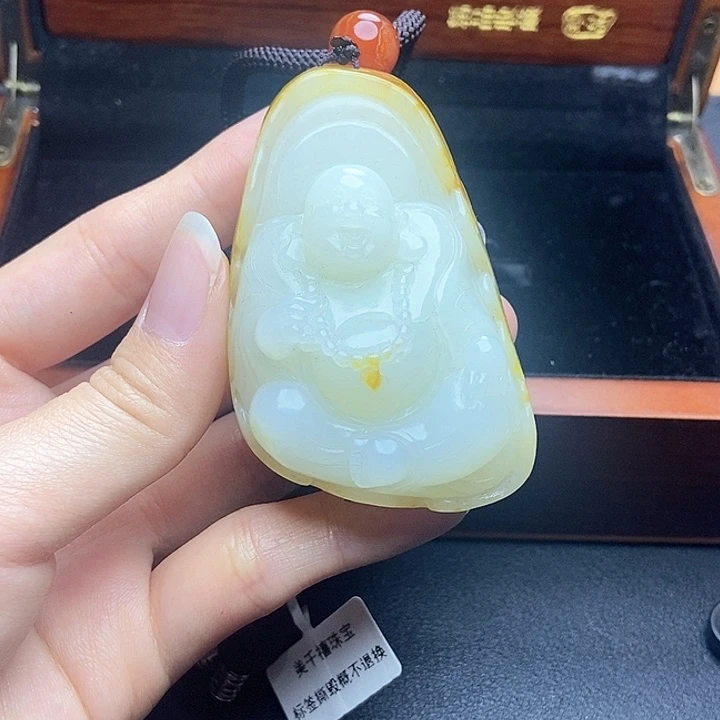 和田玉挂件未镶嵌N