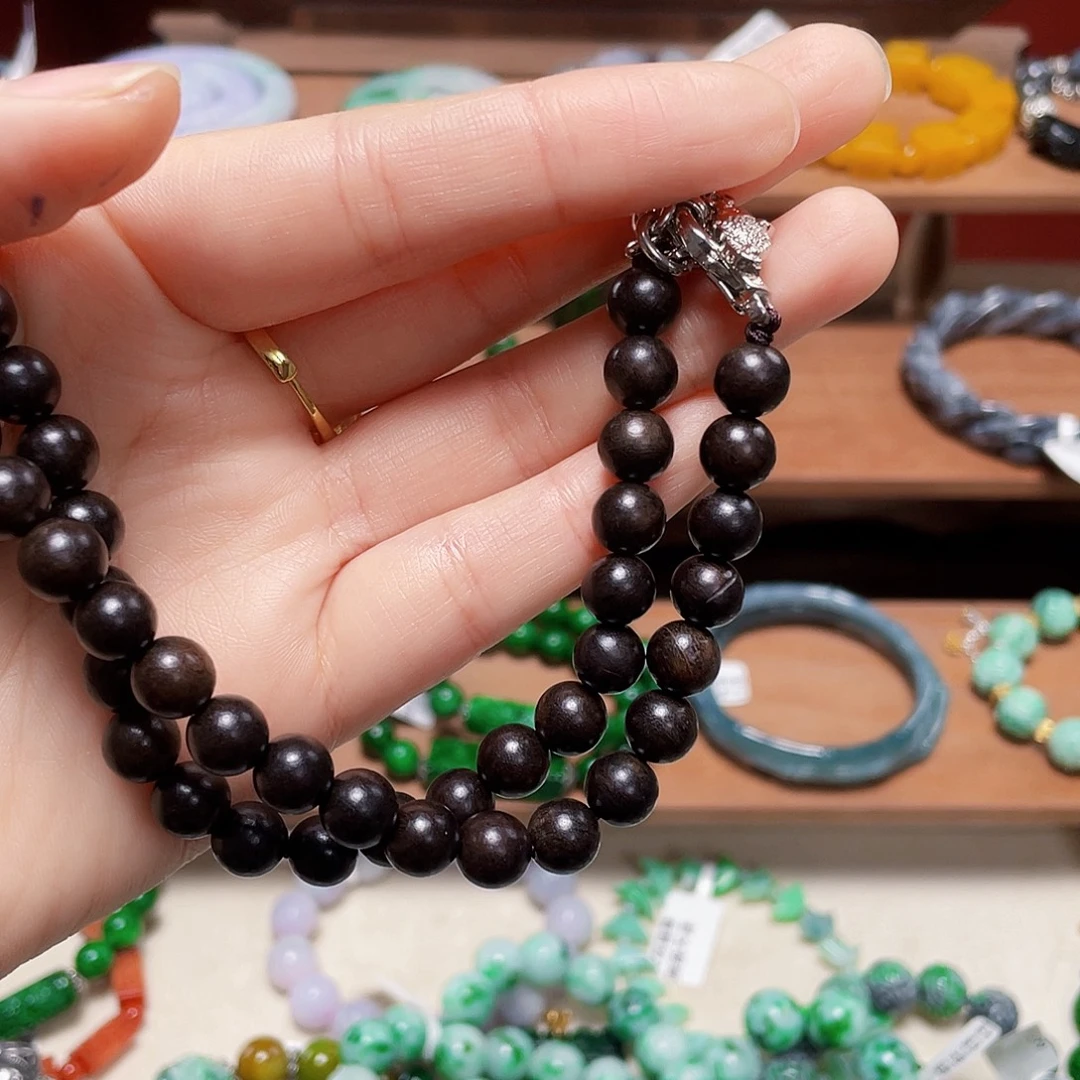 氢***氧翡翠未镶嵌手链饰品