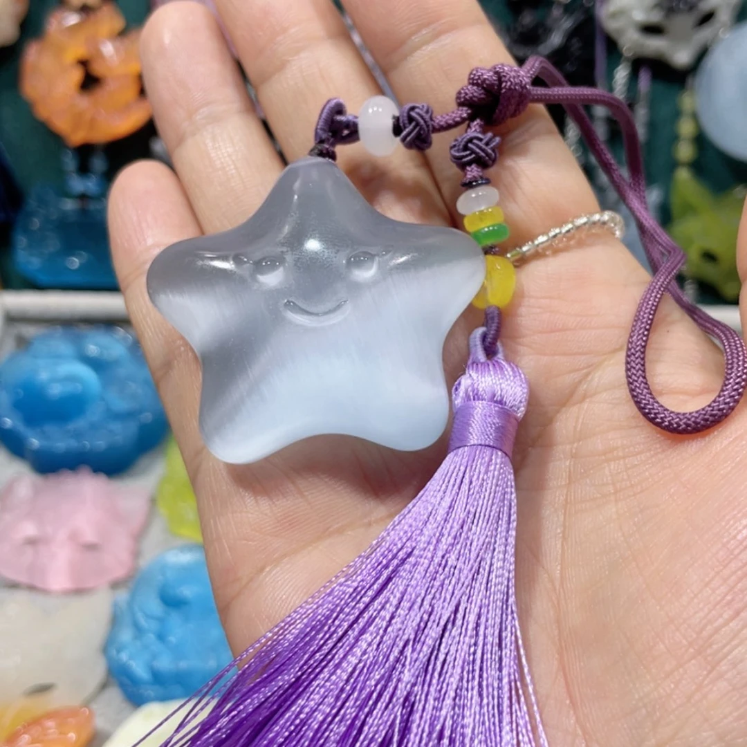 【闪购商品】未镶嵌岫玉颈饰昭*12猫眼