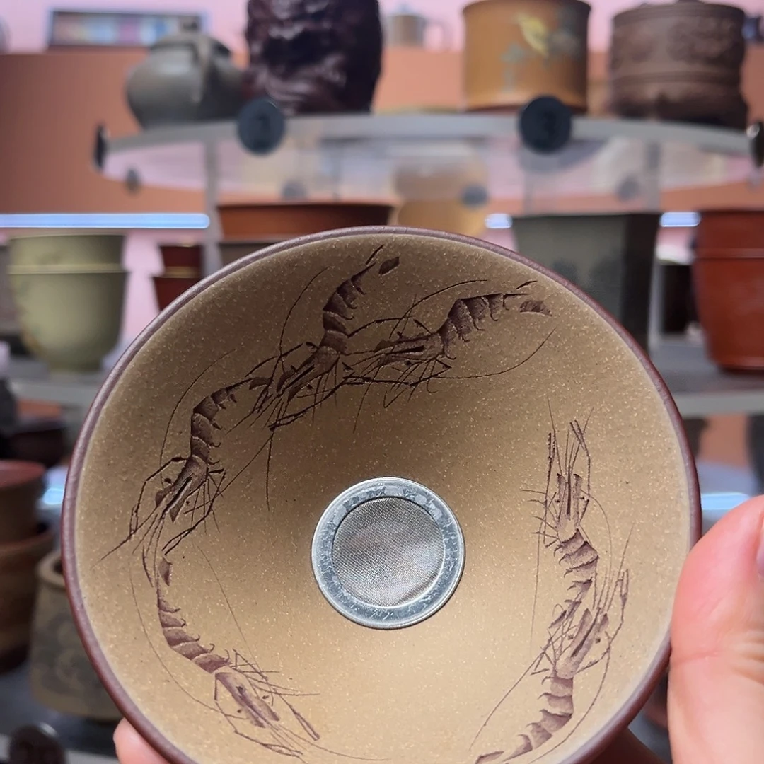 古***柜茶杯紫砂手工茶漏