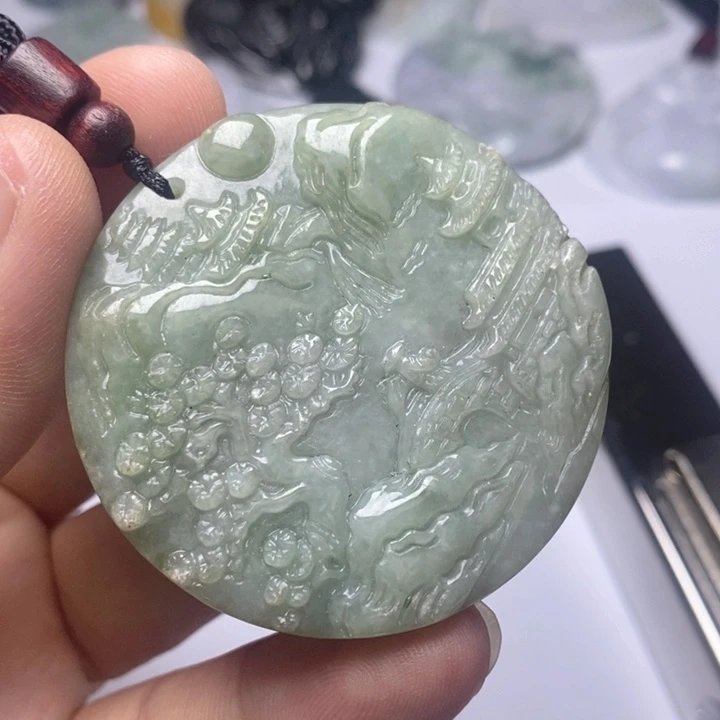 颈饰未镶嵌翡翠翡翠