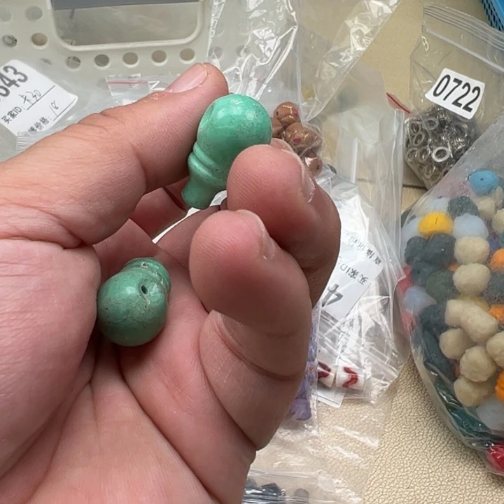 吊坠白玉菩提绿色5426