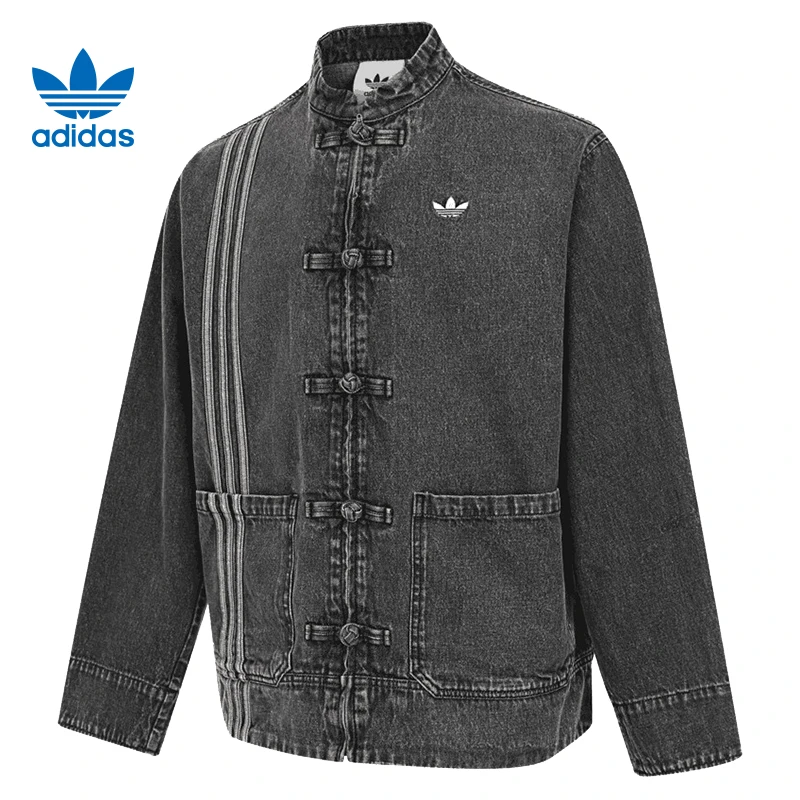 adidas阿迪达斯【太】三叶草男女运动休闲夹克外套JY8275