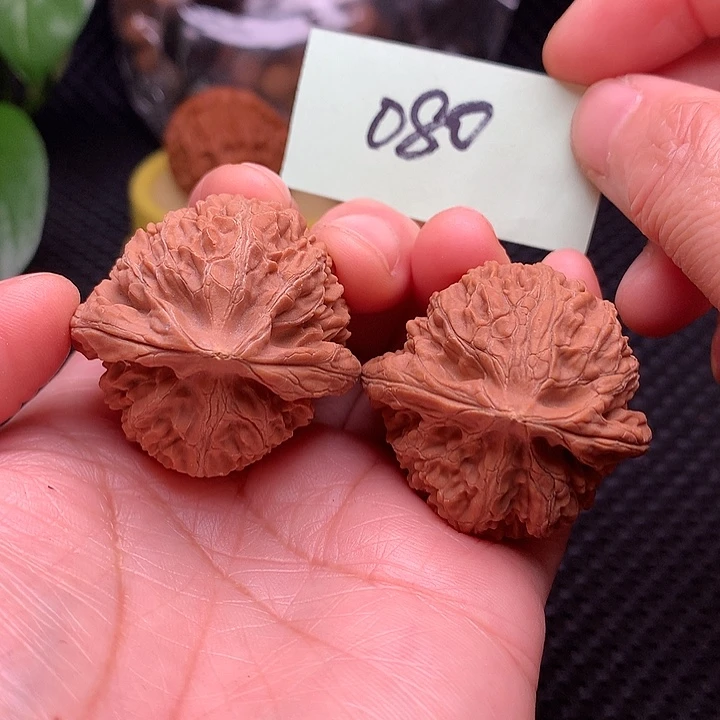 【闪购商品】把件文玩核桃38.5宫灯080