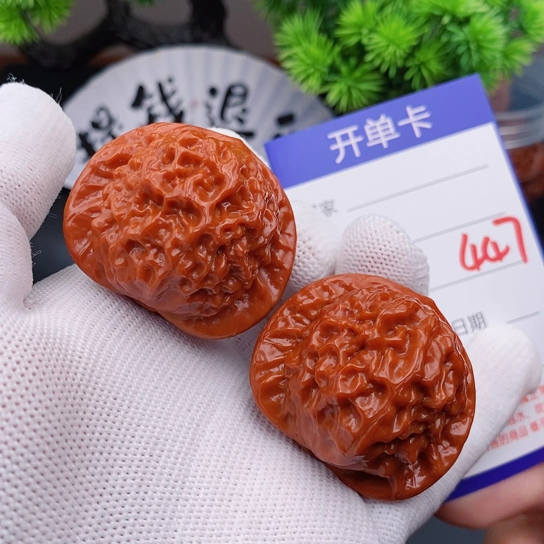 文玩核桃把件40瓷娃娃447