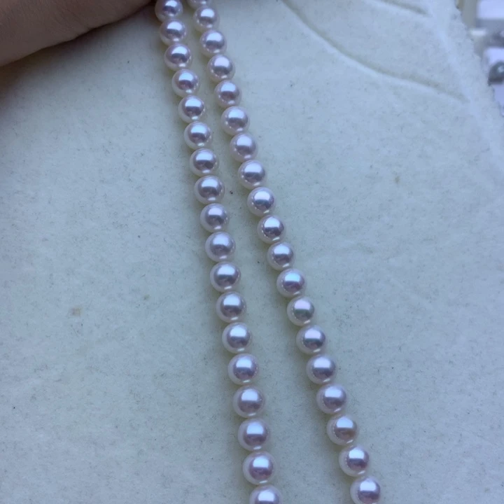 淡水珍珠未镶嵌颈饰李*艾