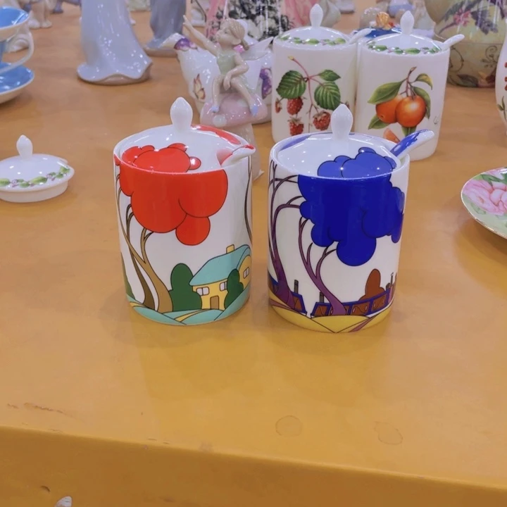 陶瓷无盖款200ml骨瓷调味罐