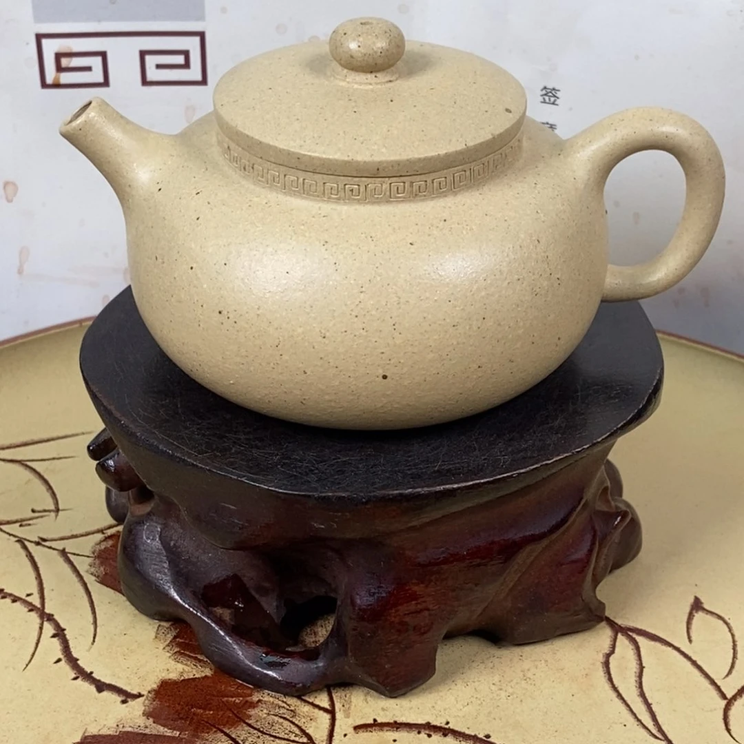 紫砂茶壶台西本绿180 容量宜兴紫砂壶