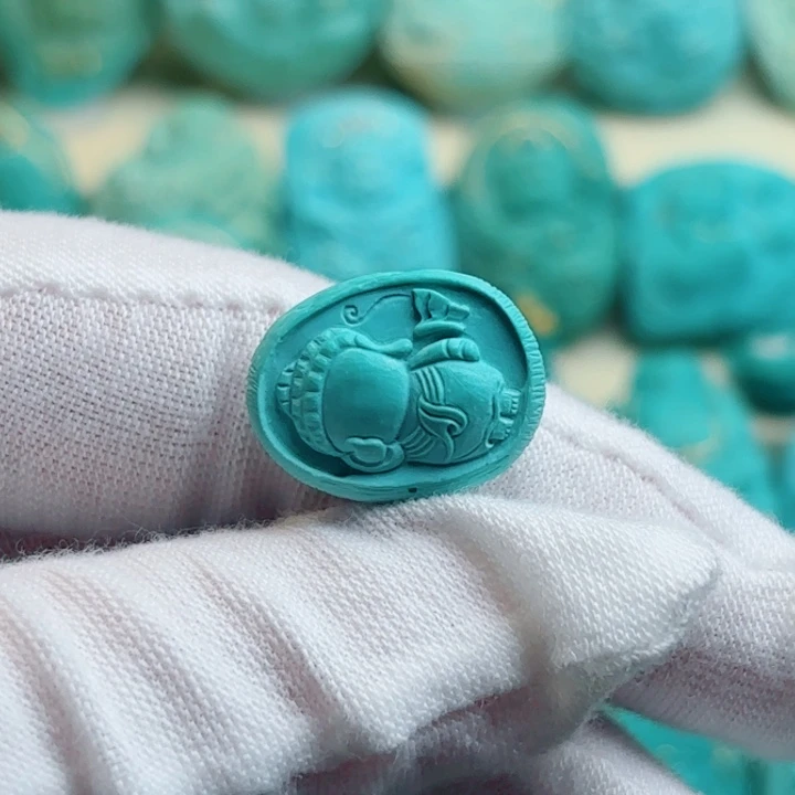 未镶嵌绿松石珠宝奇石