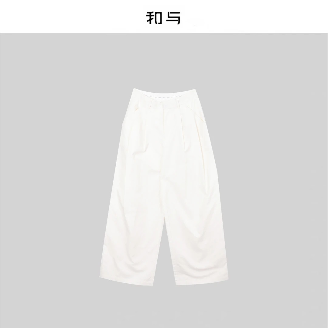 和与｜经典长期主义显瘦阔腿裤H53YUA10103
