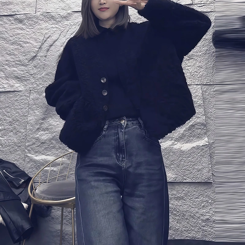 复古慵懒风小香风毛毛外套女秋冬2025新款高级感超好看摇粒绒上衣