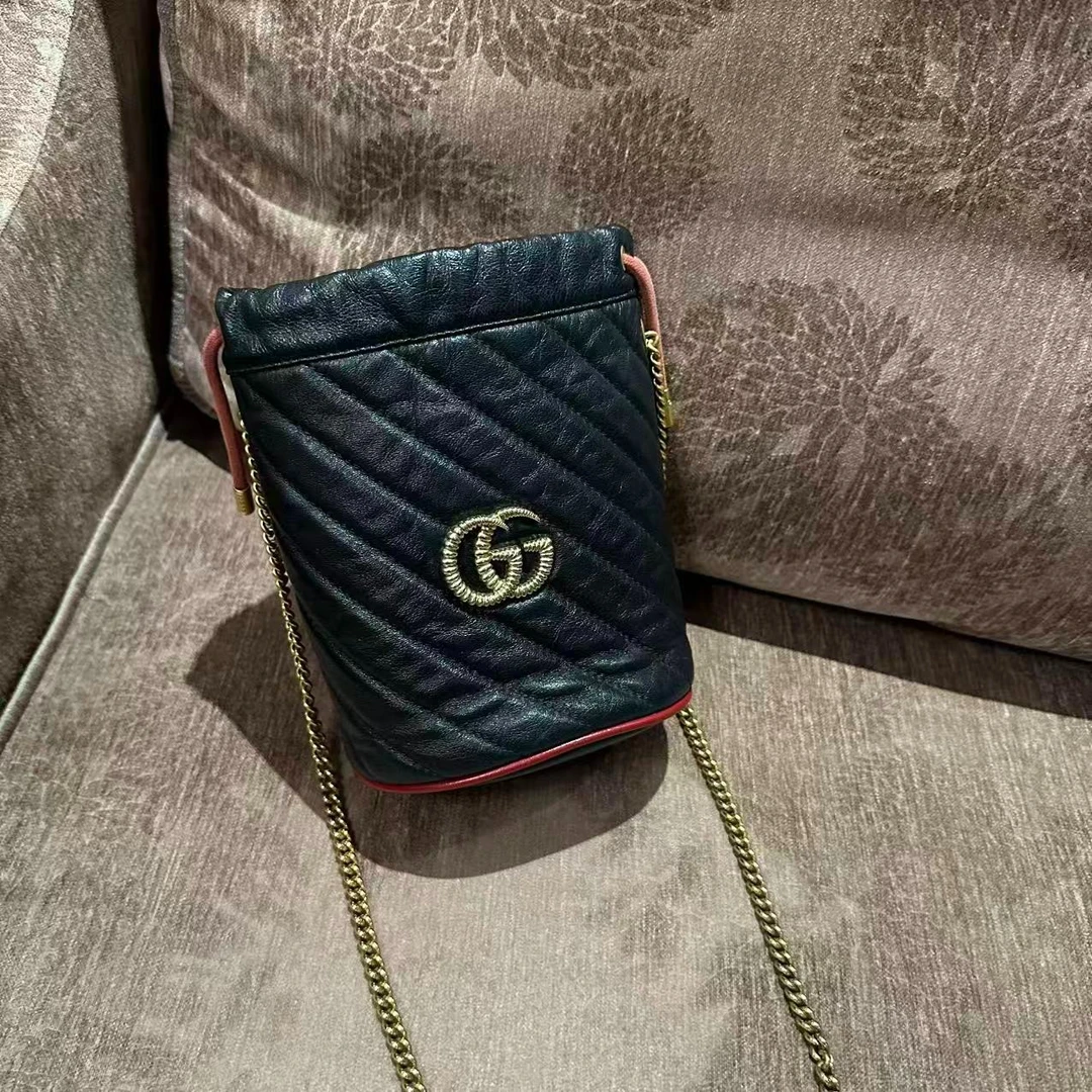 95新 GUCCI/古驰 乱乱子中古/女士/单肩包/117082