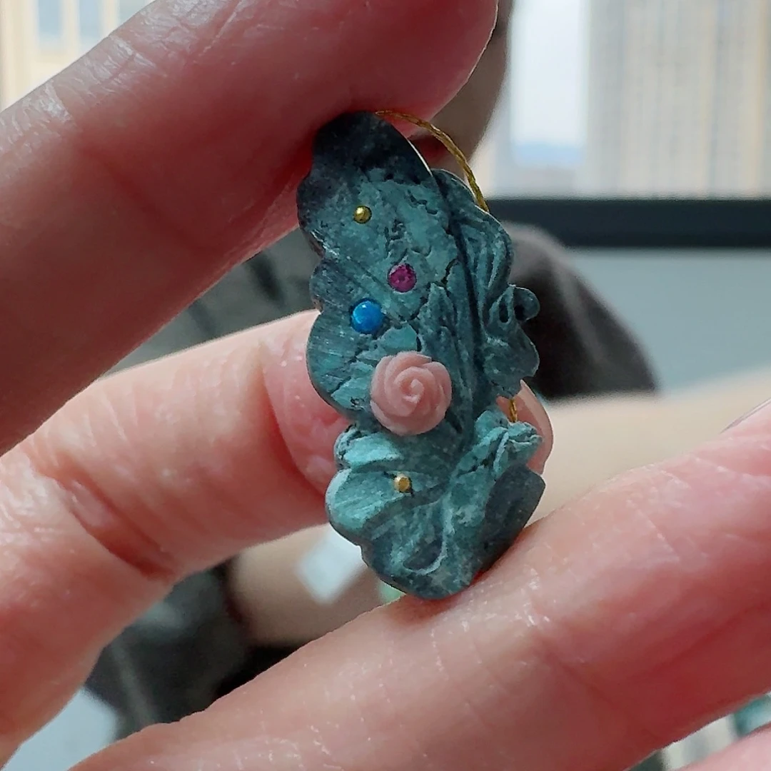 绿松石珠宝奇石未镶嵌