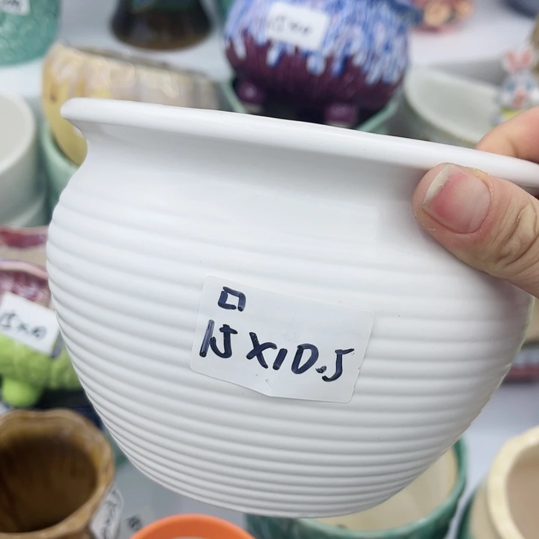 【闪购商品】陶瓷多肉绿植陶瓷花盆
