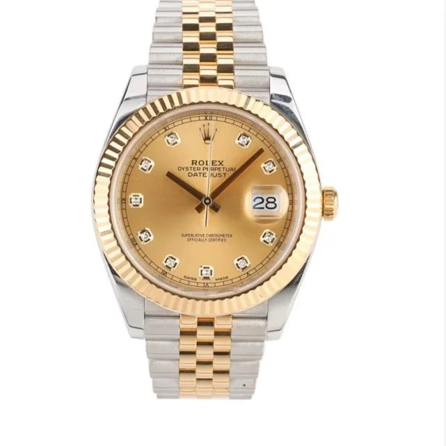 95新 Rolex/劳力士 礼尚往来18年126333男表0417X