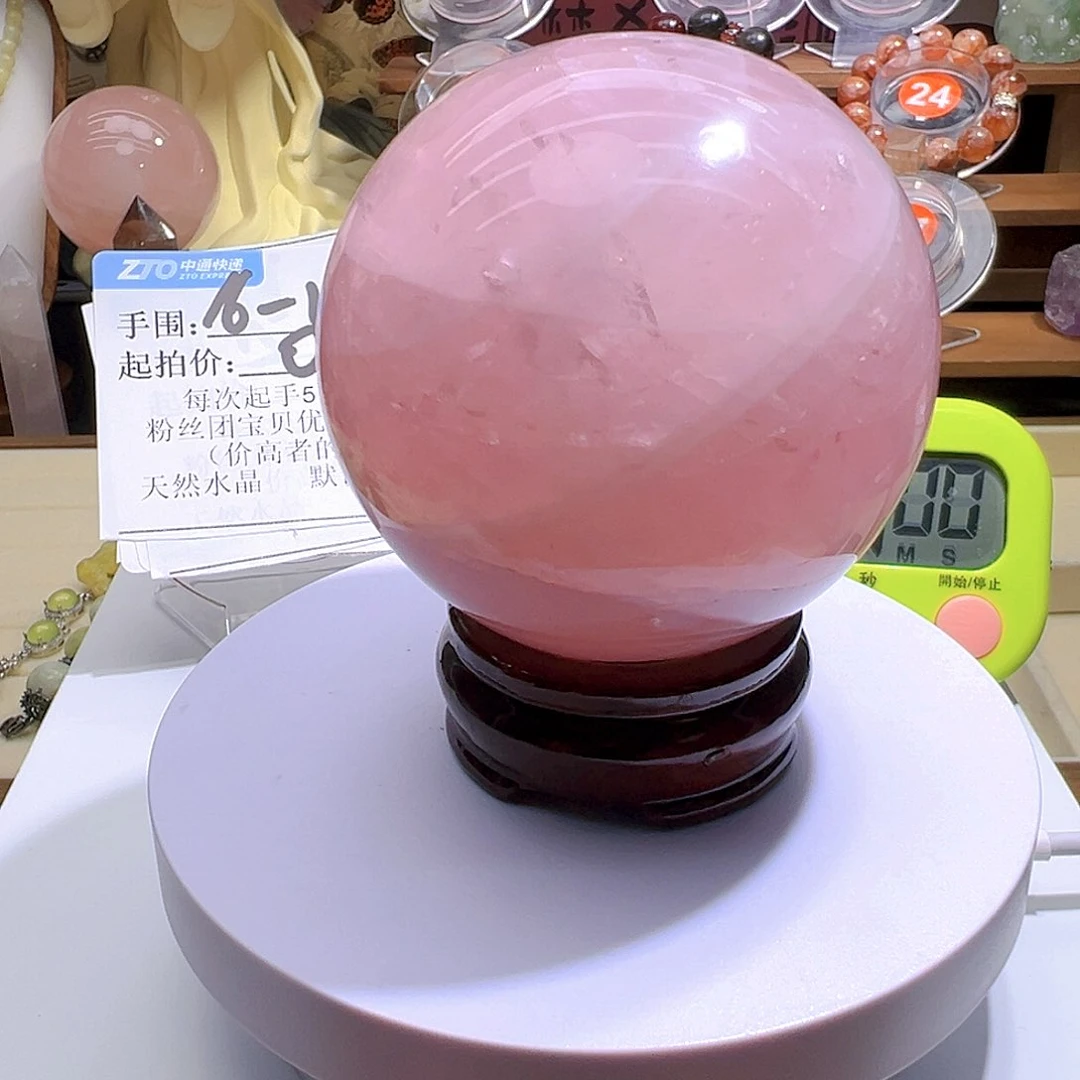 水晶手链未镶嵌水晶球