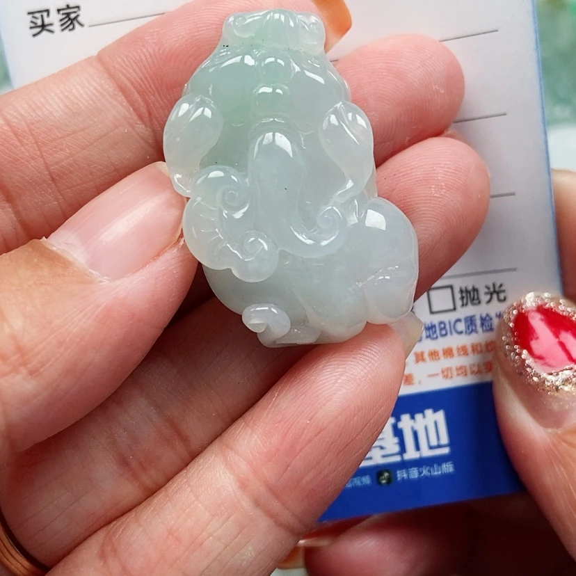 【闪购商品】翡翠颈饰未镶嵌貔貅