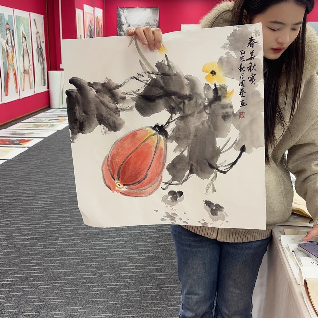 国画国画作品纯手绘