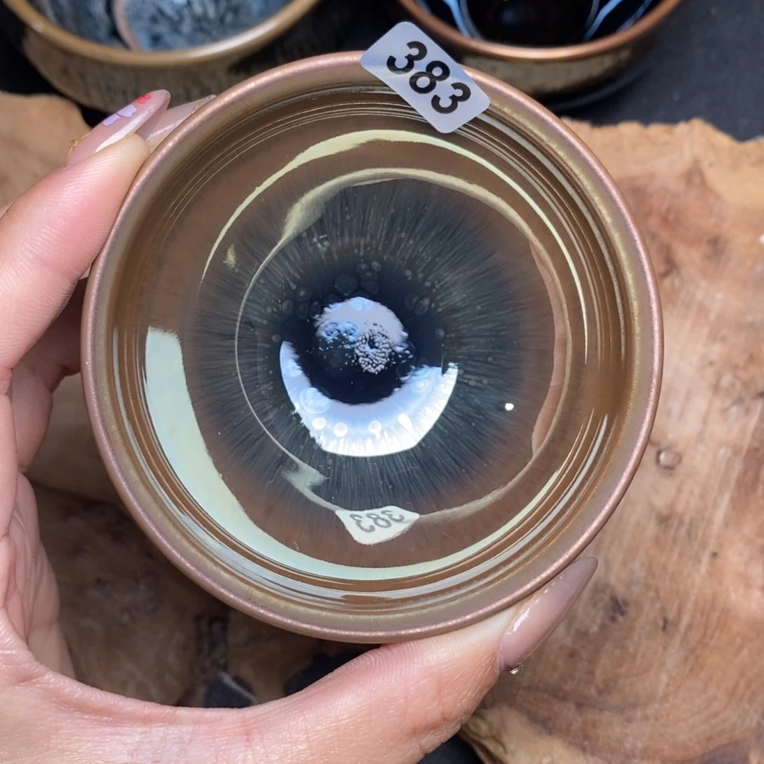 茶盏建窑建盏主人杯383