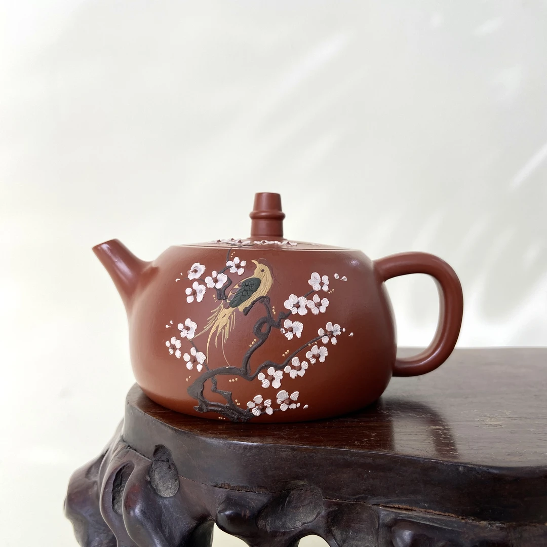 宜兴手工紫砂陶 （实力派1）茶壶GS4203-48