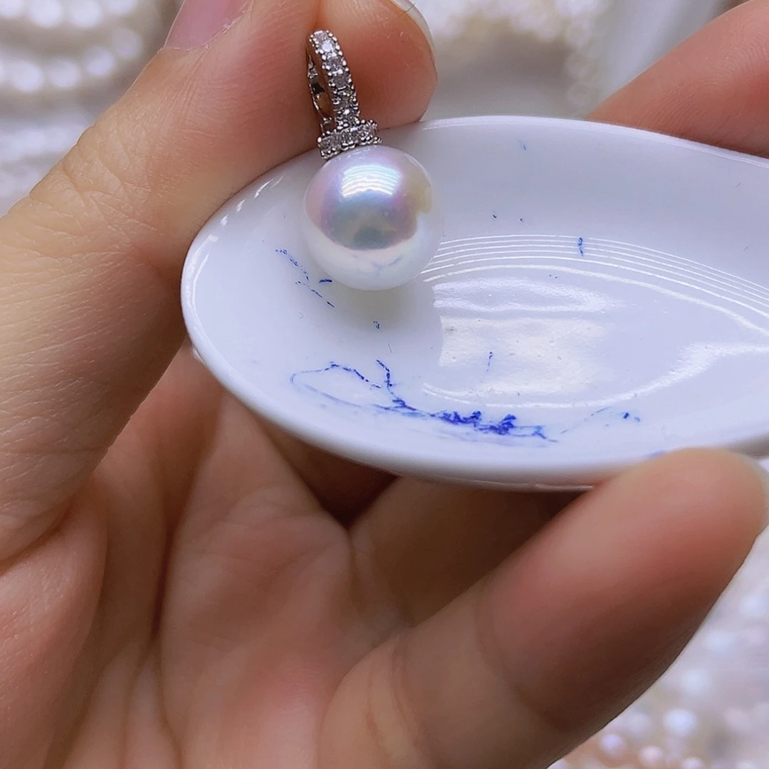 未镶嵌淡水珍珠吊坠或者耳钉