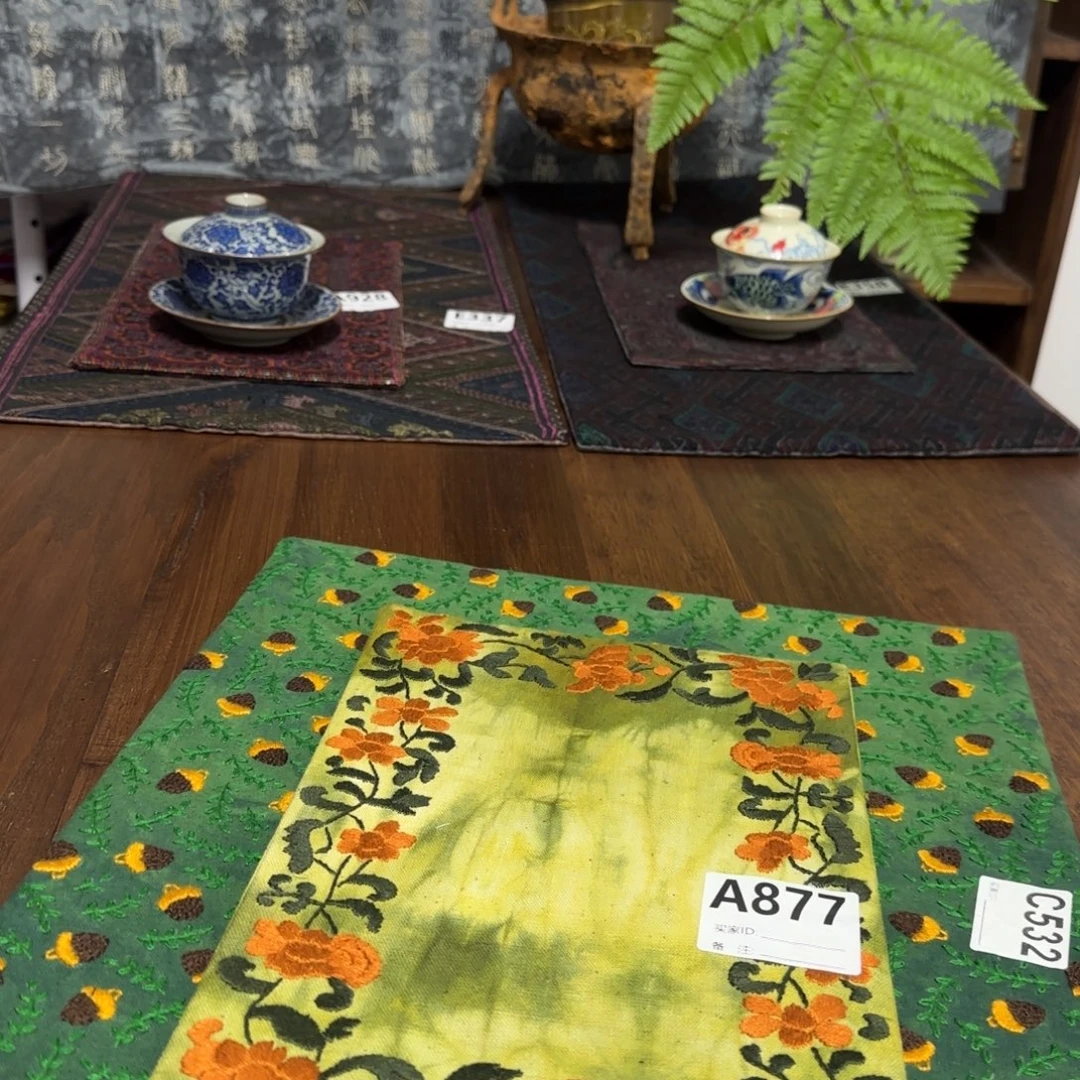 织绣3 都是一张价格三十六纺茶垫