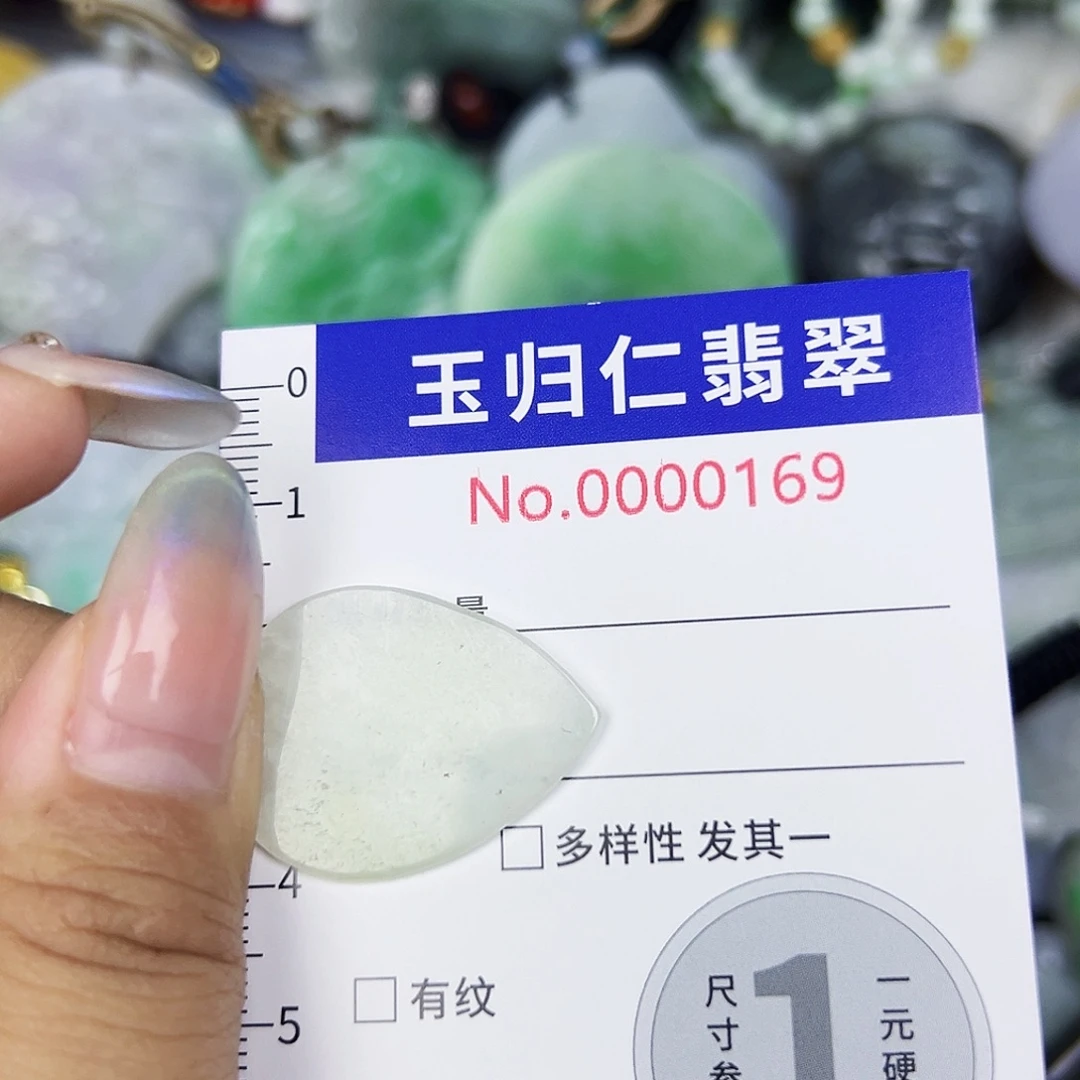 翡翠未镶嵌颈饰11