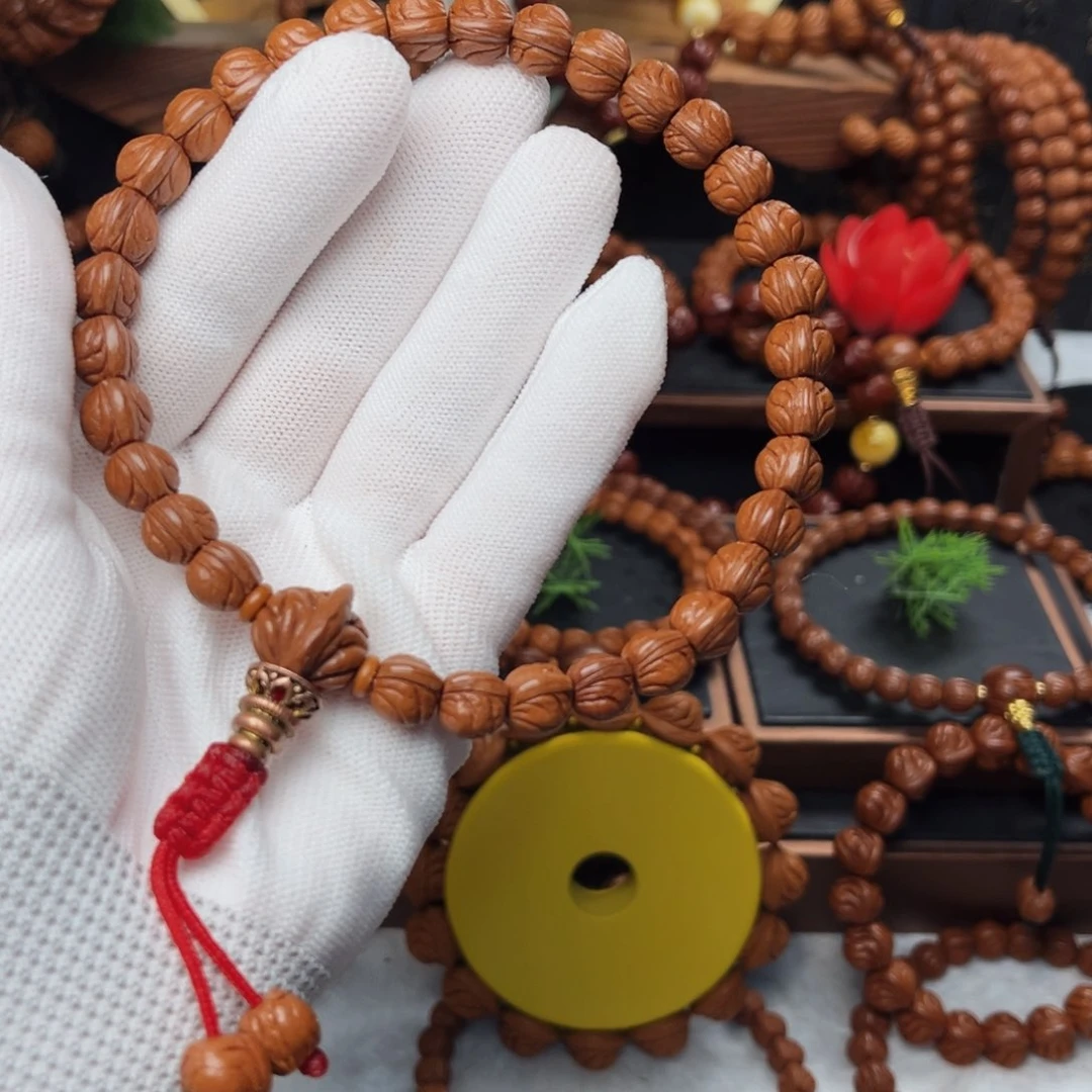 吊坠桃核微**凛10玉龙脊手持