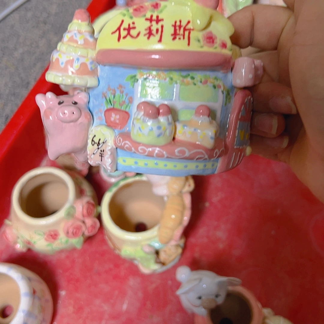 清仓老梧家纯手工多肉花盆