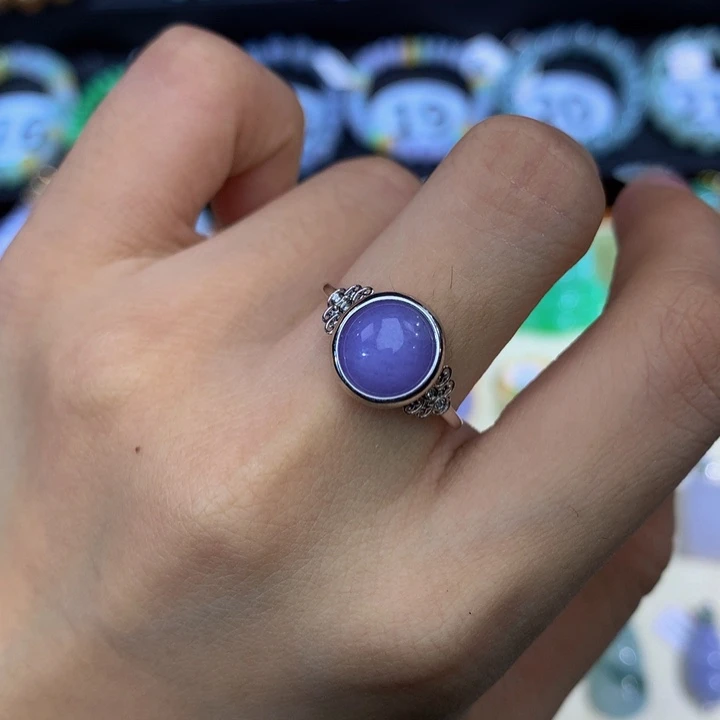 18K金镶嵌手链翡翠翡翠15圈