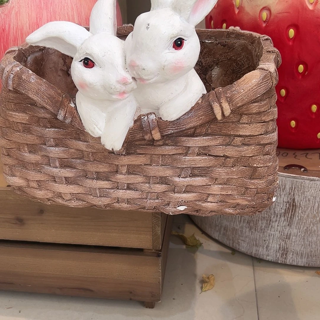 花园摆件红红火火