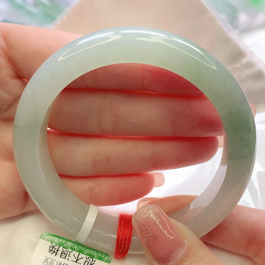 未镶嵌手镯翡翠缅甸天然A货翡翠 57