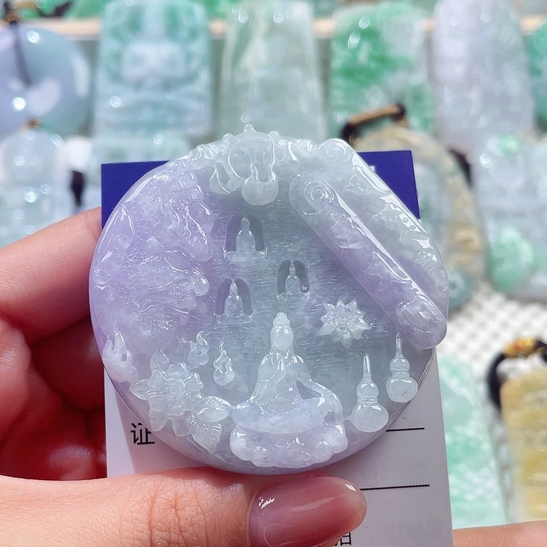 颈饰未镶嵌翡翠翡翠