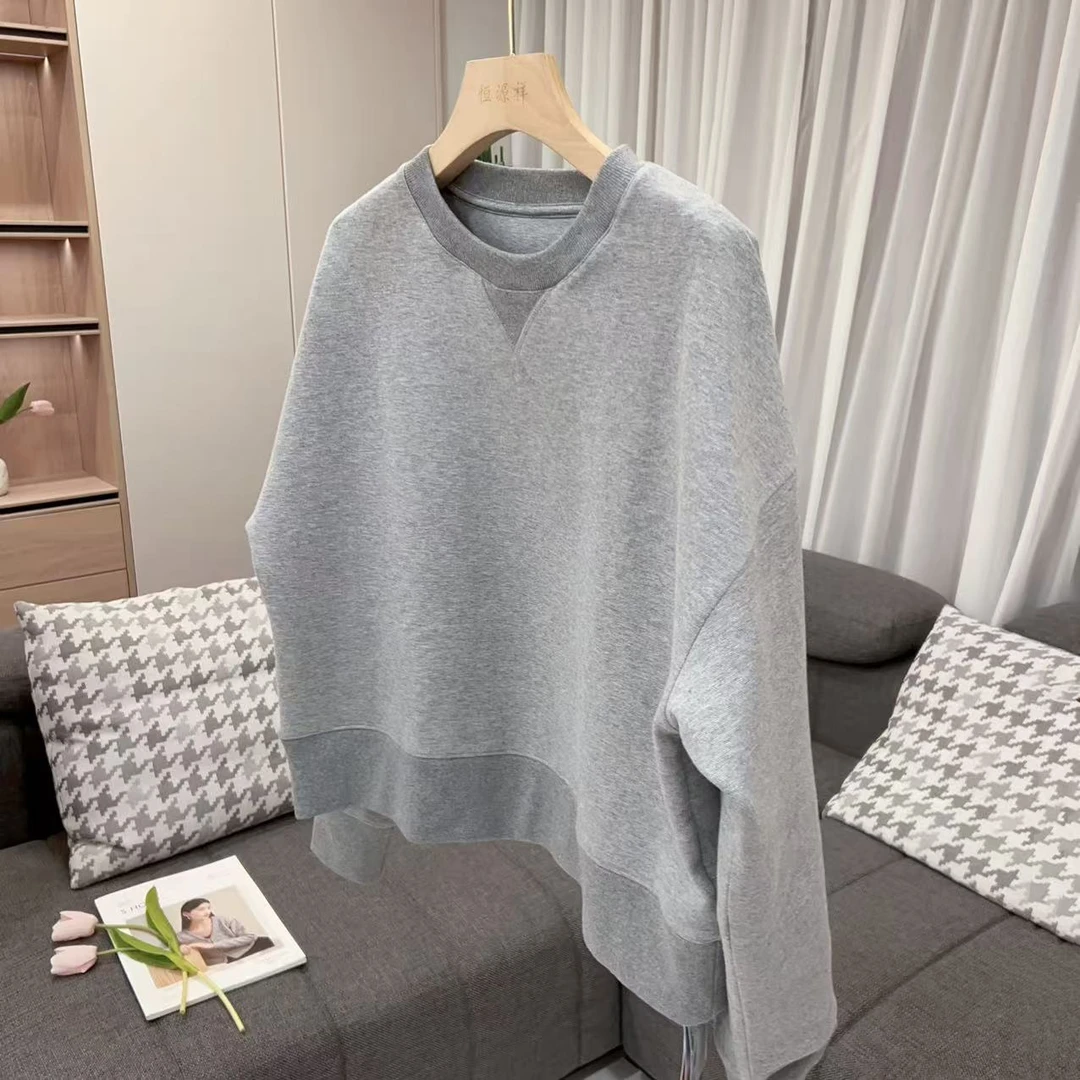 【美姐说】圆领针织卫衣2F-136