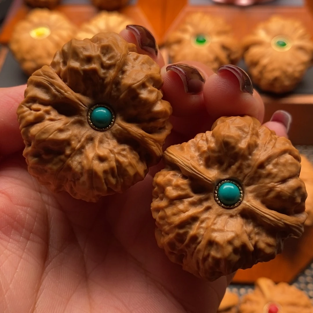 文玩核桃把件38尺寸哇哇