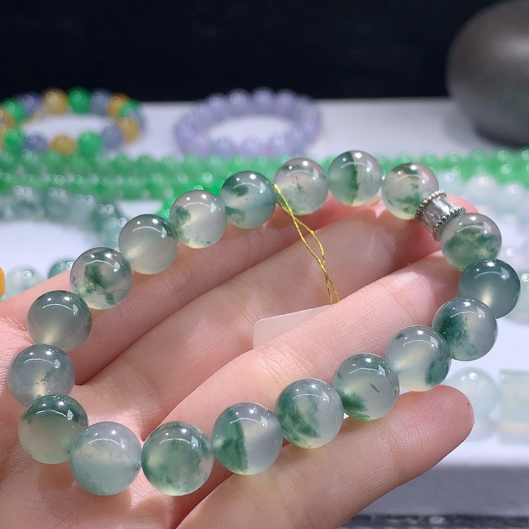 翡翠未镶嵌手串天然翡翠