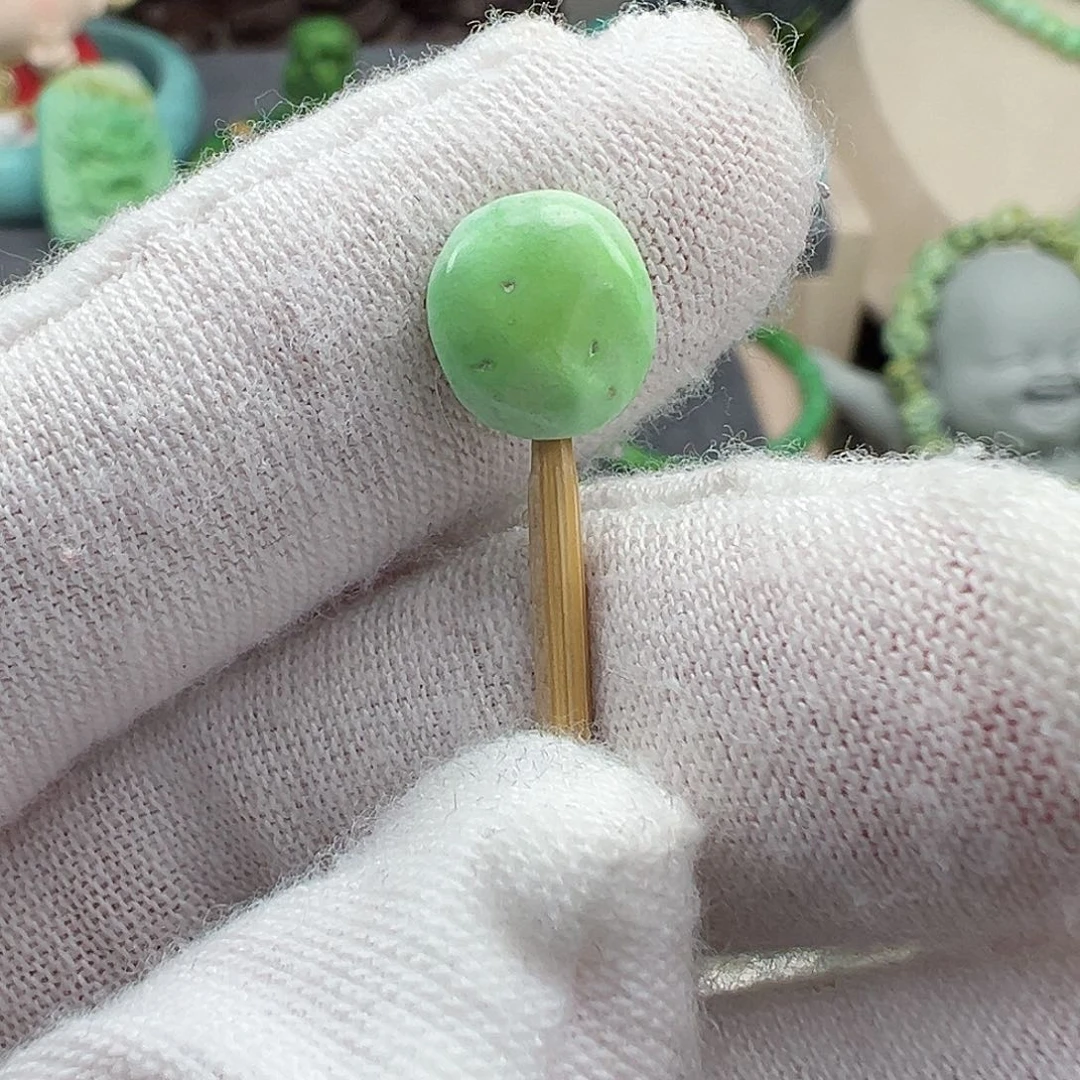 绿松石菜籽黄绿松石Z未镶嵌