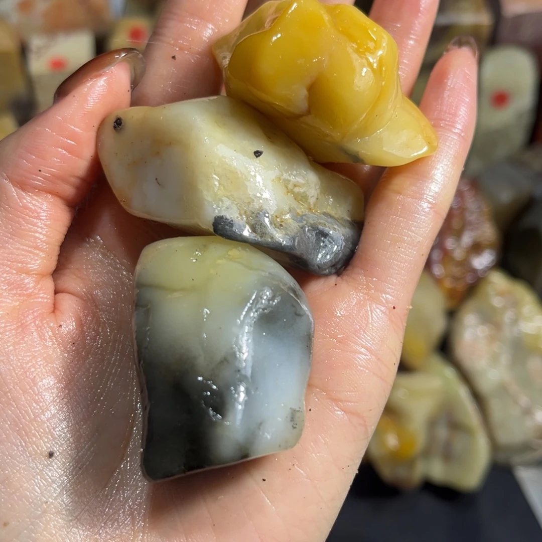 行***者寿山石印石555555555